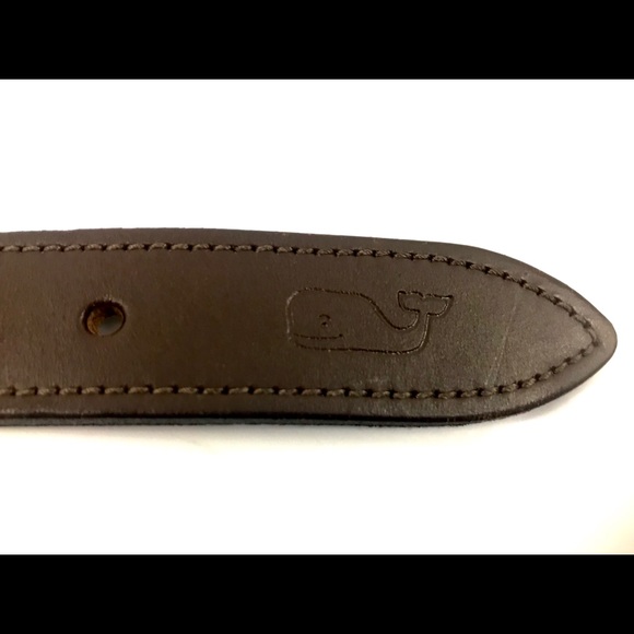 Vineyard Vines Kids Blue Fish Print Belt Size 24 - Picture 6 of 8